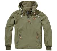 Brandit Giacca Luke Windbreaker in Olive S Verde