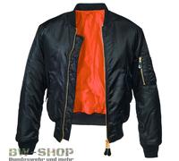 Brandit Ma1 Jacket Nero S Uomo