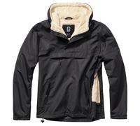 Brandit Sherpa Windbreaker, Color: black, Size: XXL