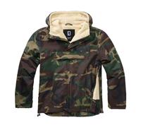 Brandit Sherpa Windbreaker, felpa con zip 5XL male Woodland