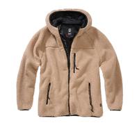 Brandit Teddyfleece Giacca da donna, Marrone chiaro, Taglia 4XL