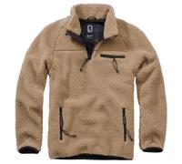 Brandit Giacca Teddy troyer in pile color cammello M Cachi