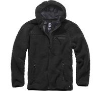 Brandit Giacca Teddyfleece Worker Jacket in nero 3XL Nero