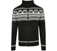 Brandit Giacchetta nero / bianco Uomo - Abbigliamento - Taglie comode - Pullover e cardigan Brandit M