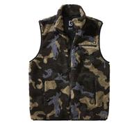 Brandit Gilet beige / beige scuro / blu / verde scuro Uomo - Abbigliamento - Taglie comode - Giacche Brandit S