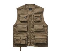 Brandit Gilet oliva Uomo - Abbigliamento - Taglie comode - Giacche Brandit L