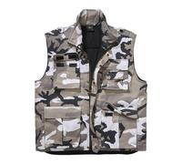Brandit Gilet 'Ranger' talpa / antracite / grigio argento / pietra Uomo Brandit L