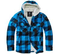 Brandit Hooded Lumberjacket S-7XL Giacca Boscaiolo Foderato Cappuccio Flanella