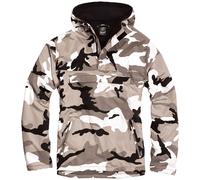 Brandit Hooded Windbreaker Giacca Impermeabile con Cappuccio Schneetarn