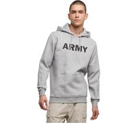 Brandit Hoody Army Uomo Felpa con Cappuccio Nero Regular