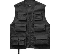 Brandit Hunting veste, nero, Taglia XL