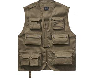 Brandit Hunting veste, oliva, Taglia XL