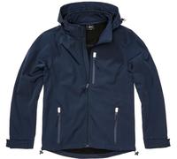 Brandit Hurricane Softshell Giacca, blu, taglia L per maschi