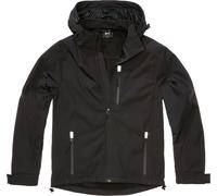 Brandit Hurricane Softshell Giacca, nero, taglia 6XL per maschi