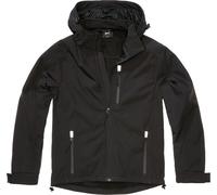 Brandit Hurricane Softshell Giacca, nero, Taglia M