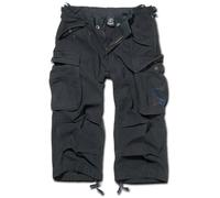 Brandit Industry Vintage 3/4, cargoshorts S male Nero