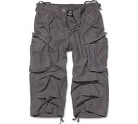 Brandit Industry 3/4 Pantaloncini corti, nero-grigio, taglia 2XL