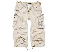 Brandit Industry Vintage 3/4 Uomo Shorts Beige 6XL 100% Cotone