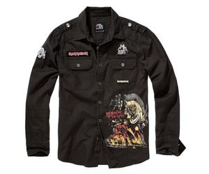 Brandit IRM Luis Shirt, Uomo, Black, S