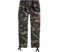 Brandit IRM Pure Slim Pantaloni, Mimetismo Scuro, Taglia XXL