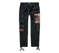 Brandit Iron Maiden Pure Vintage NOTB, pantaloni cargo M male Nero