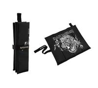 Brandit Iron Maiden Eddie Glow, cuscino pieghevole Taglia unica male Nero/Bianco