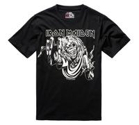 Brandit Iron Maiden T-Shirt (Glow In The Dark Pigment) Cotone Jersey Eddie