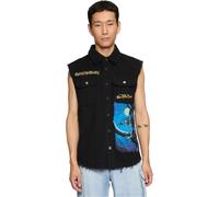 Brandit Iron Maiden Vintage Maglia senza Maniche Fotd Camicia Uomo Musica Nuovo