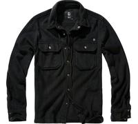 Brandit Jeff Fleece, camicia 5XL male Nero