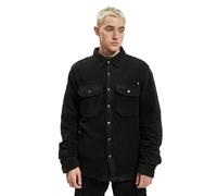 Brandit Jeff-Maglietta A Maniche Lunghe in Pile Camicia, Nero, 3XL Uomo