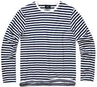 Brandit Jerseyshirt Stripe Longsleeve 4209 S Blu