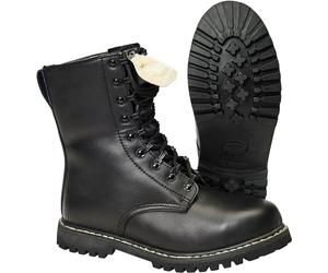 Brandit jump boots, con fodera 46 EU male Nero