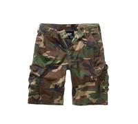Brandit Kids' BDU Ripstop Shorts Unisex Shorts Nero 100% Cotone