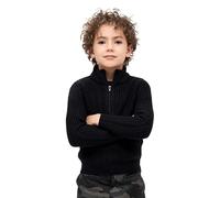 Brandit Kids Marine Pullover Troyer, Unisex Kids, Black, 158/164