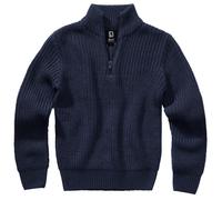 Brandit Kids Marine Troyer Pullover Giacca Half Zippullover Maglione