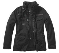 Brandit Ladies M65 Giant Classic Hunting Parka Field Jacket Cappotto Nero