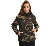 Brandit Ladies' Windbreaker Front Zip Donna Giacca a vento nero 100% poliestere