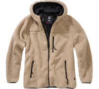 Brandit Le Signore Teddyfleece Giacca Soffice Inverno Abbigliamento Strada Camel
