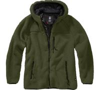 Brandit Le Signore Teddyfleece Giacca Soffice Inverno Abbigliamento Strada Oliva