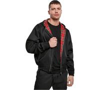 Brandit Giacca 'Lord Canterbury' mezza stagione con cappuccio Uomo Nero 4XL