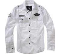 Brandit Luis Vintage, camicia XL male Bianco