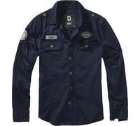 Brandit Luis Vintage Long Sleeve Shirt Blu 2XL Uomo