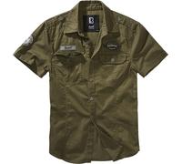 Brandit Luis Vintage, camicia manica corta 4XL male Nero