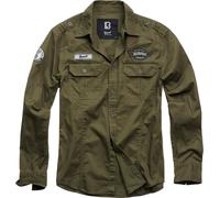 Brandit Luis Vintage, camicia S male Oliva