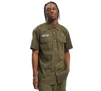 Brandit Luis Vintage, camicia manica corta S male Oliva