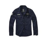 Brandit Luis Vintageshirt Camicia Tempo Libero 100% Cotone Due Tasche Sul Petto