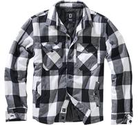 Brandit Lumber Giacca, bianco/nero, Taglia XL