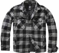 Brandit Lumber Giacca, nero/grigio chiaro, Taglia 7XL