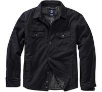 Brandit Lumberjacket Uomo Giacca di mezza stagione nero/rosso