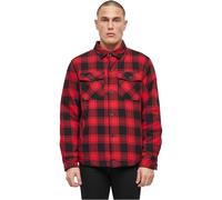 Brandit Giacca di mezza stagione Lumber Jacket Rosso/Nero Uomo M